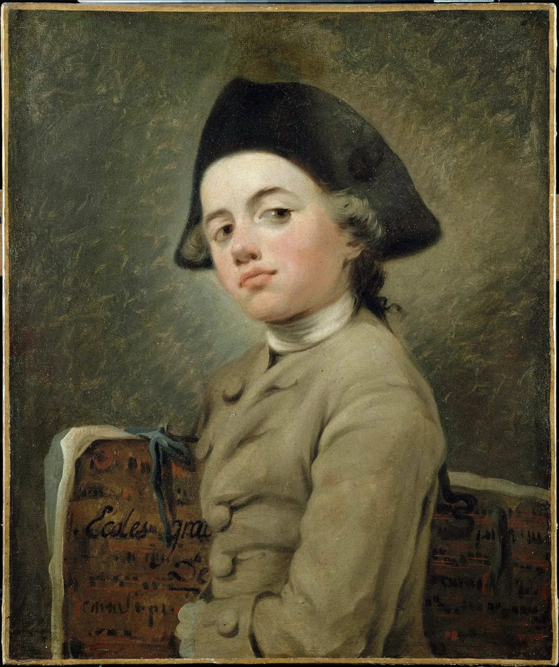 Рисовальщик, бюст - Nicolas-Bernard Lepicie