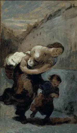 Бремя - Оноре Дамье