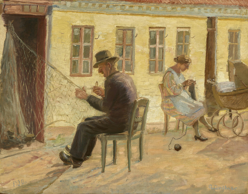Сетка находится в процессе ремонта. - Anna Ancher