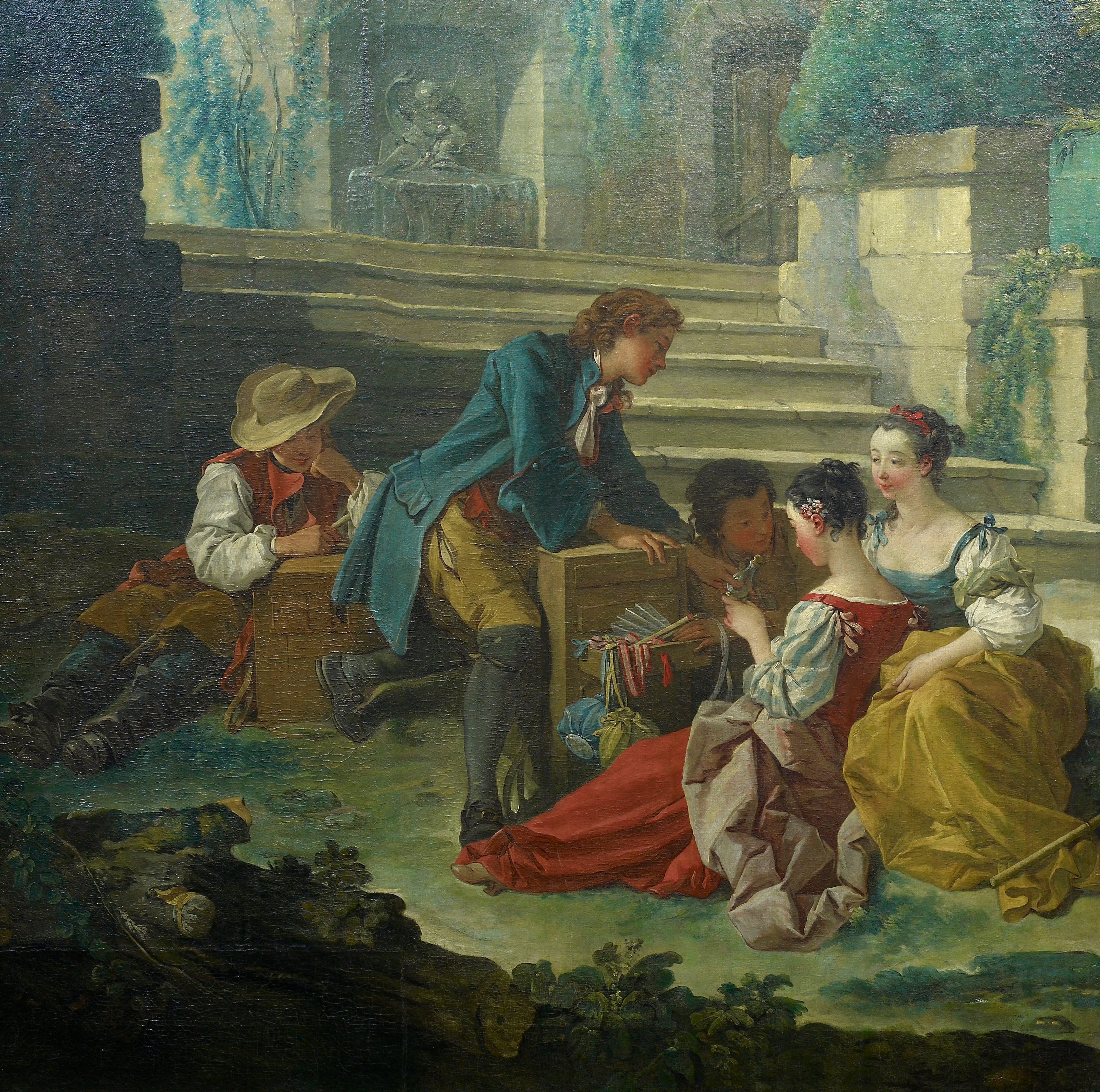 Le Galant Colporteur - François Boucher - Alpha Reproduction