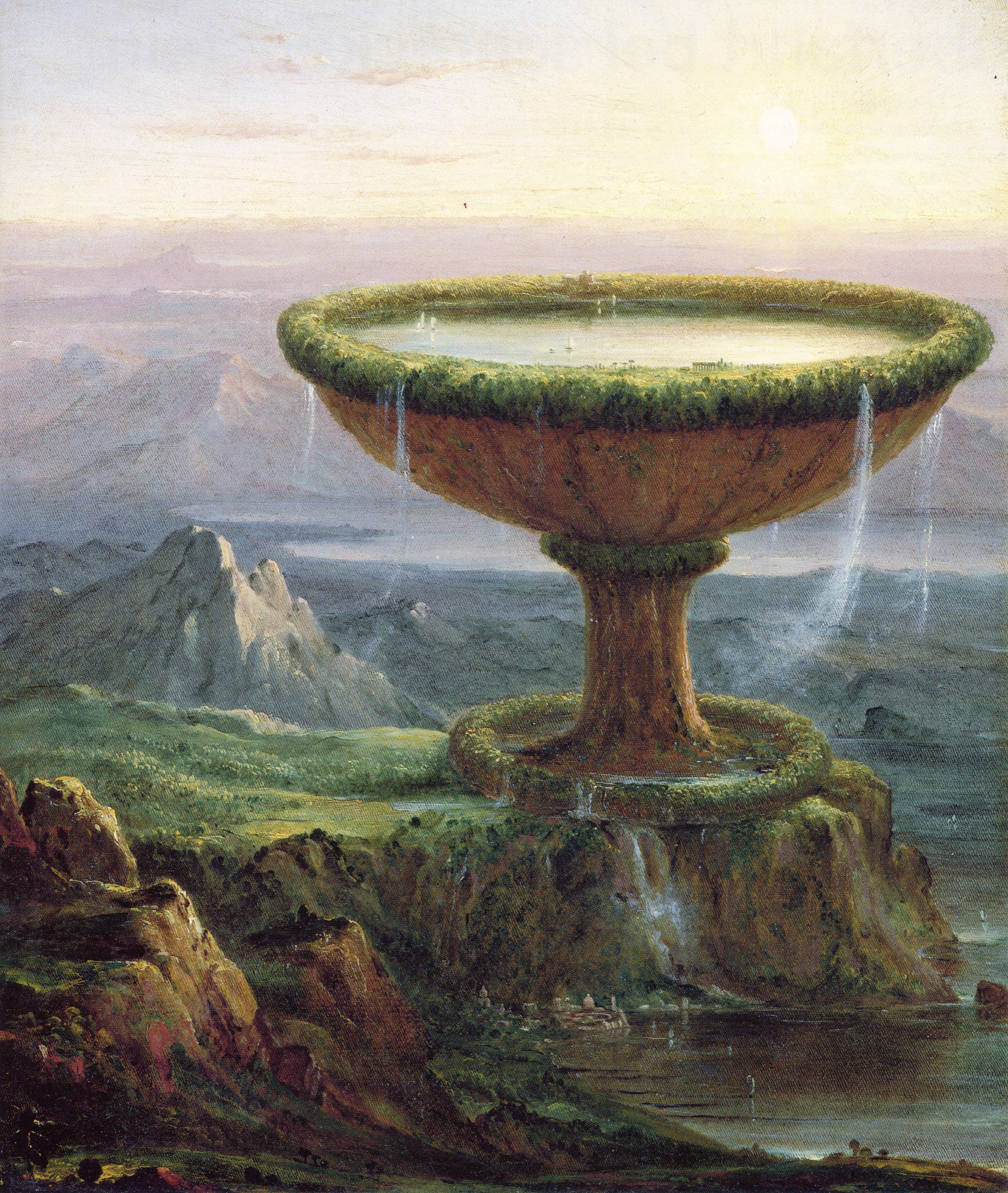 Le Gobelet de Titan - Thomas Cole - Alpha Reproduction