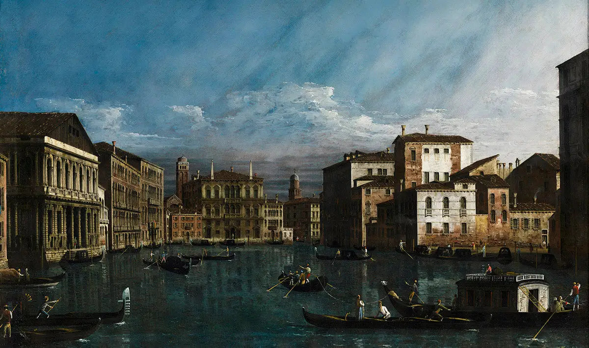 Le Grand Canal à Venise - Canaletto - Alpha Reproduction