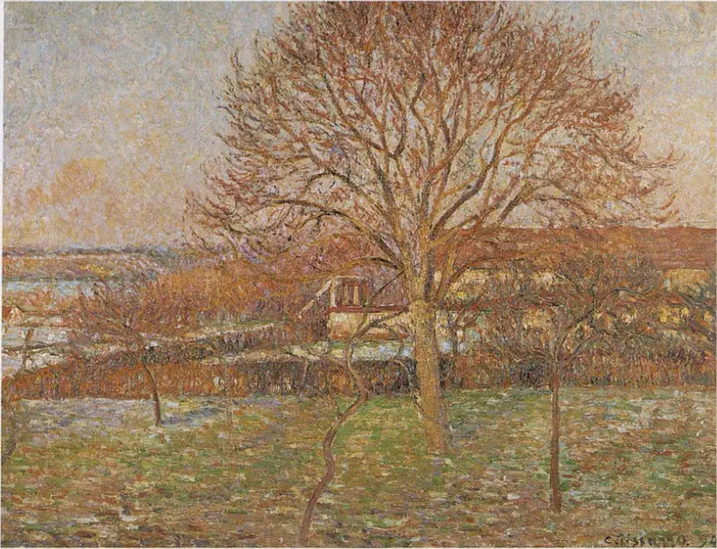 Великий орех, белое желе, Эрагни - Камиль Писсарро
