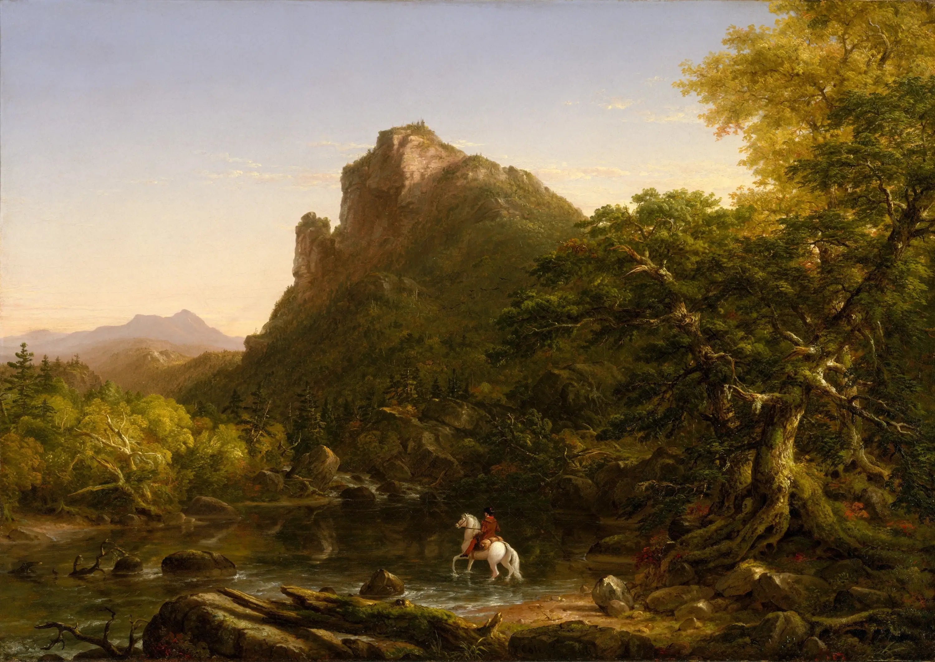 Le gué de la montagne - Thomas Cole - Alpha Reproduction
