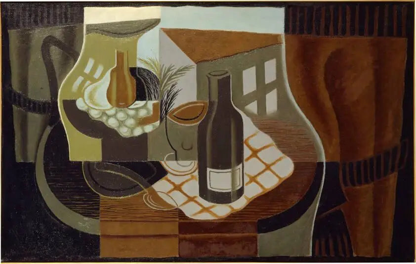 Le guéridon devant la fenêtre - Juan Gris - Alpha Reproduction