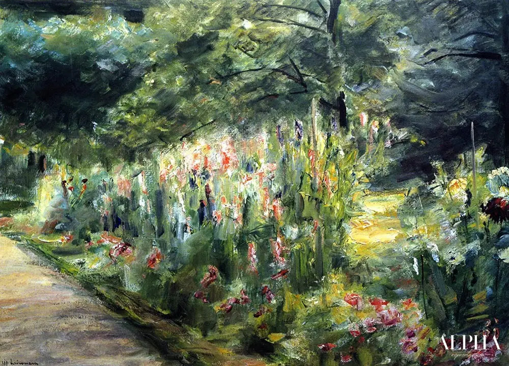 Le jardin dans Wannsee après sud-est - Max Liebermann - Reproductions de tableaux et peintures haut de gamme