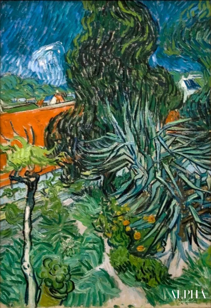 Le Jardin du docteur Gachet à Auvers - Van Gogh - Reproductions de tableaux et peintures haut de gamme