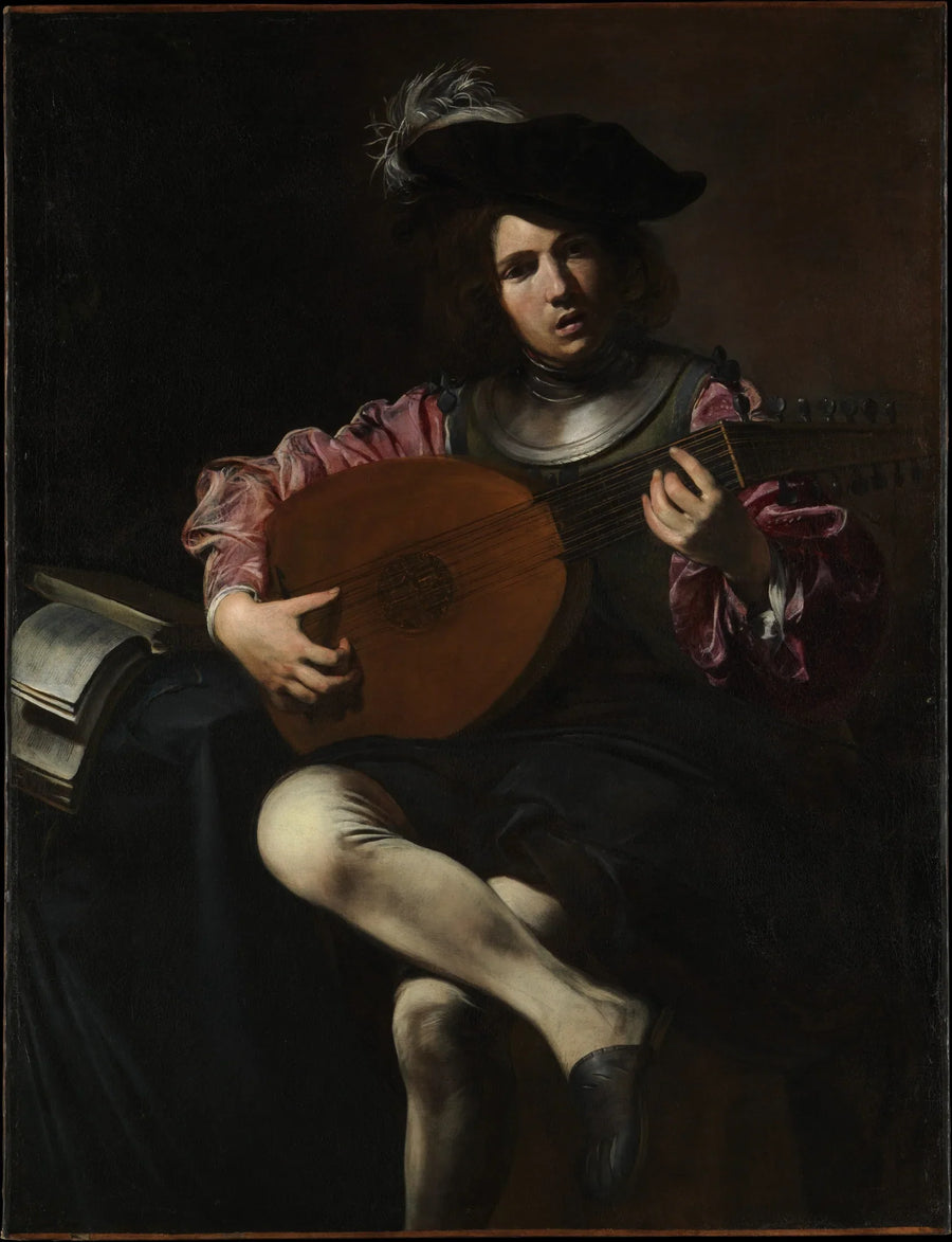 Le Joueur de luth - Valentin de Boulogne