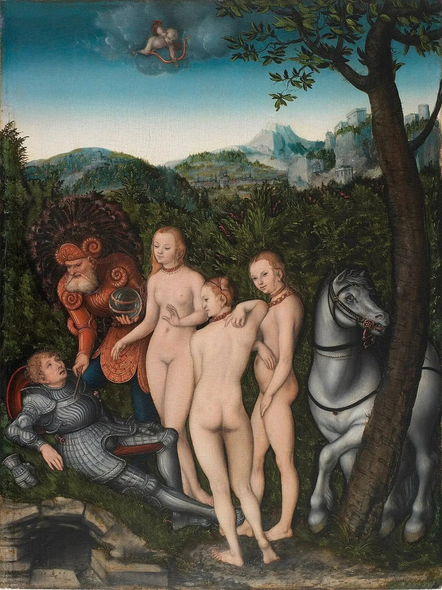 Суд Париса - Лукас Кранах Старший