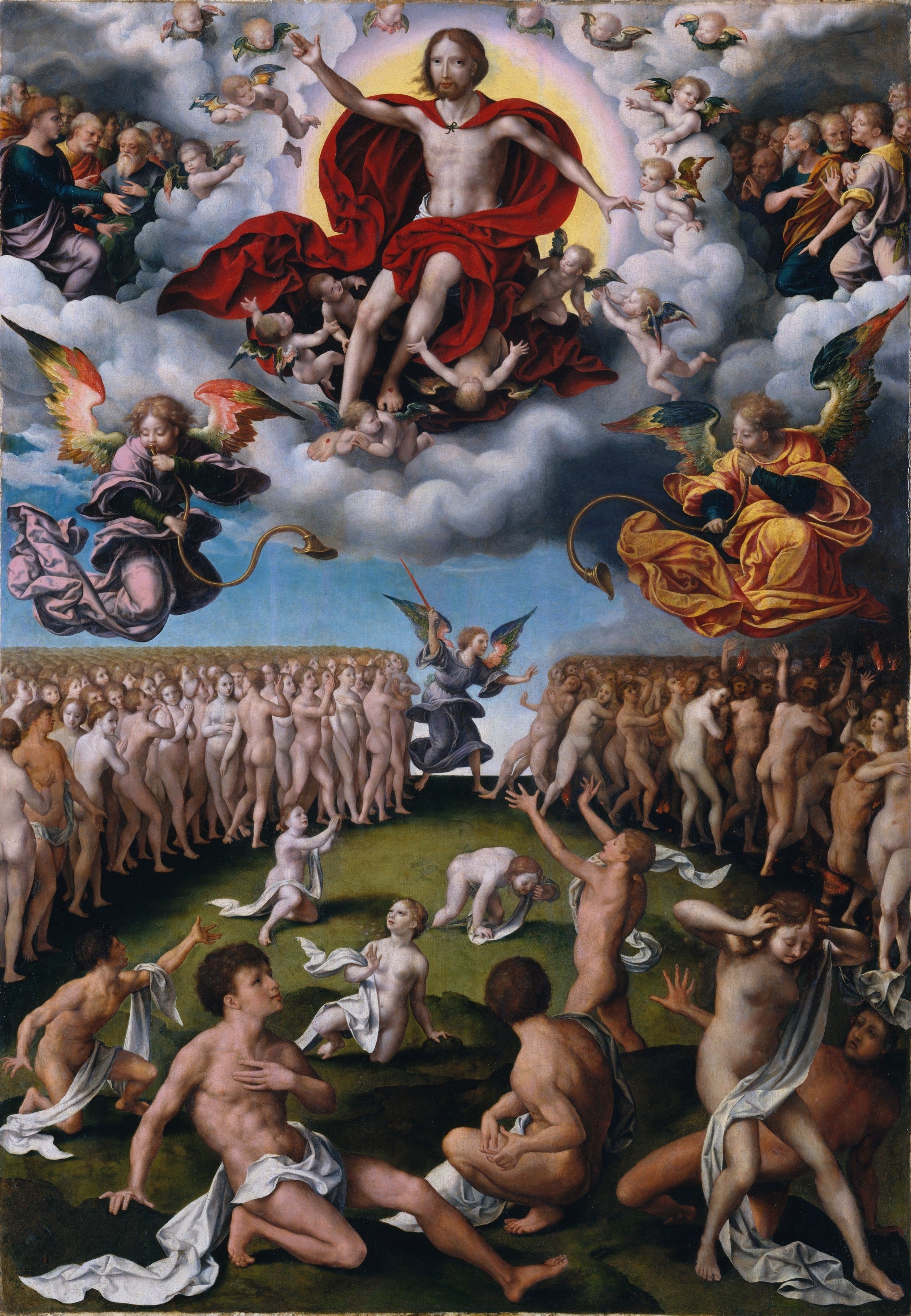 Le Jugement Dernier - Joos van Cleve - Alpha Reproduction