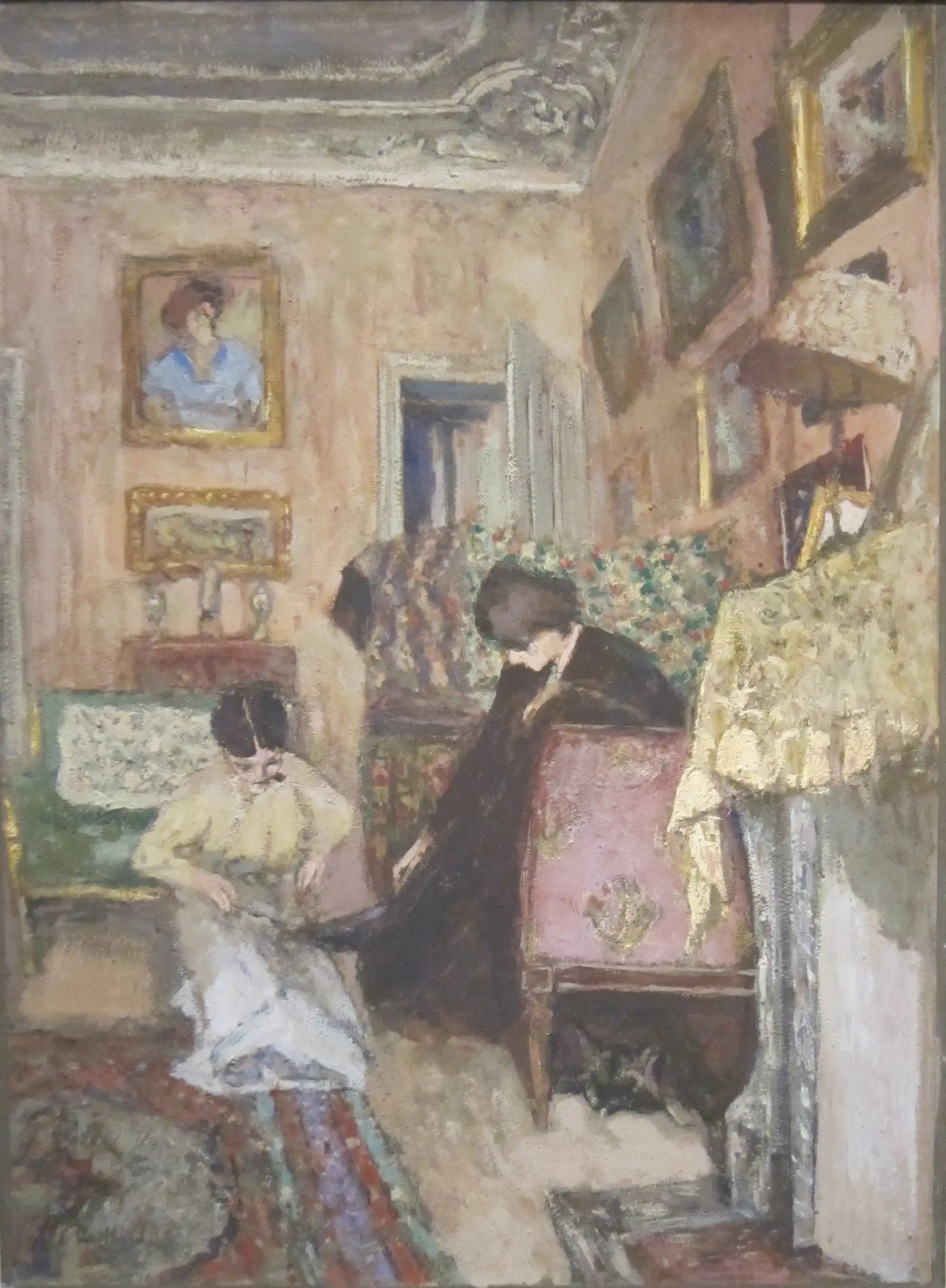 Le Lacet de la bottine - Édouard Vuillard - Alpha Reproduction