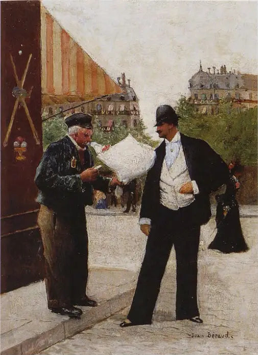 Le Livreur - Jean Béraud - Alpha Reproduction
