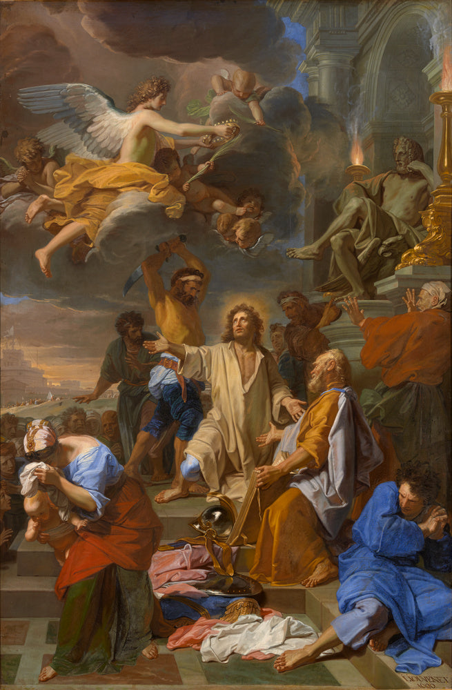 Мученичество святого Овида - Жан-Батист Жувенэ