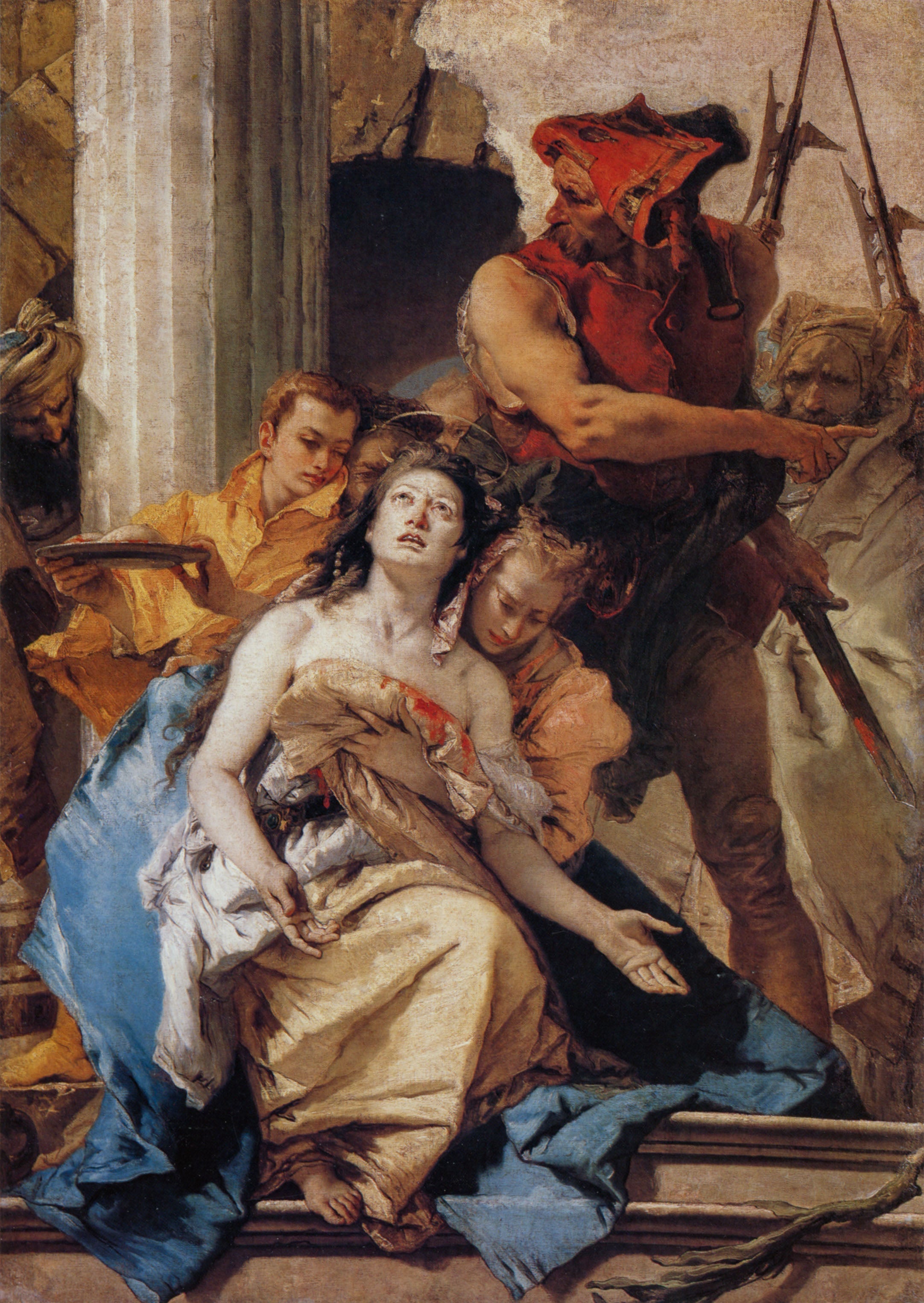 Le Martyre de sainte Agathe - Giovanni Battista Tiepolo - Alpha Reproduction