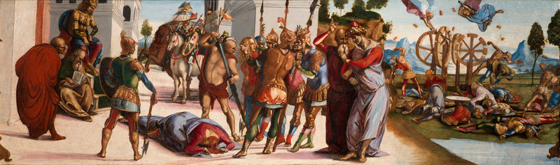 Мученичество святой Екатерины Александрийской - Лука Синьорелли