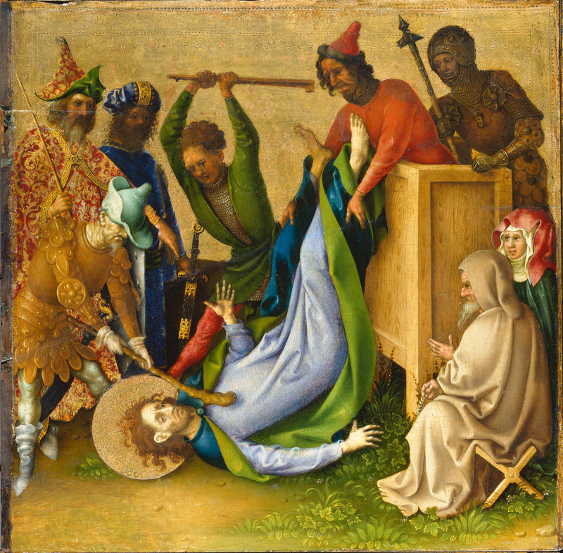 Мученичество апостолов: мученичество святого Иакова Младшего - Стефан Лохнер