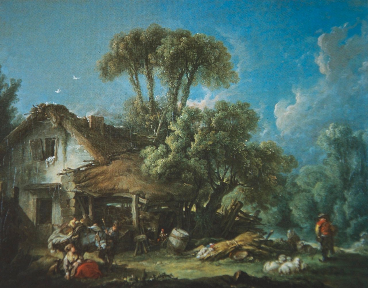 Le matin (environs de Beauvais) - François Boucher - Alpha Reproduction