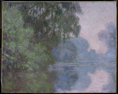 Reproduction du tableau « Le matin sur la Seine, près de Giverny - Claude Monet » par Alpha Reproduction en peinture à l’huile