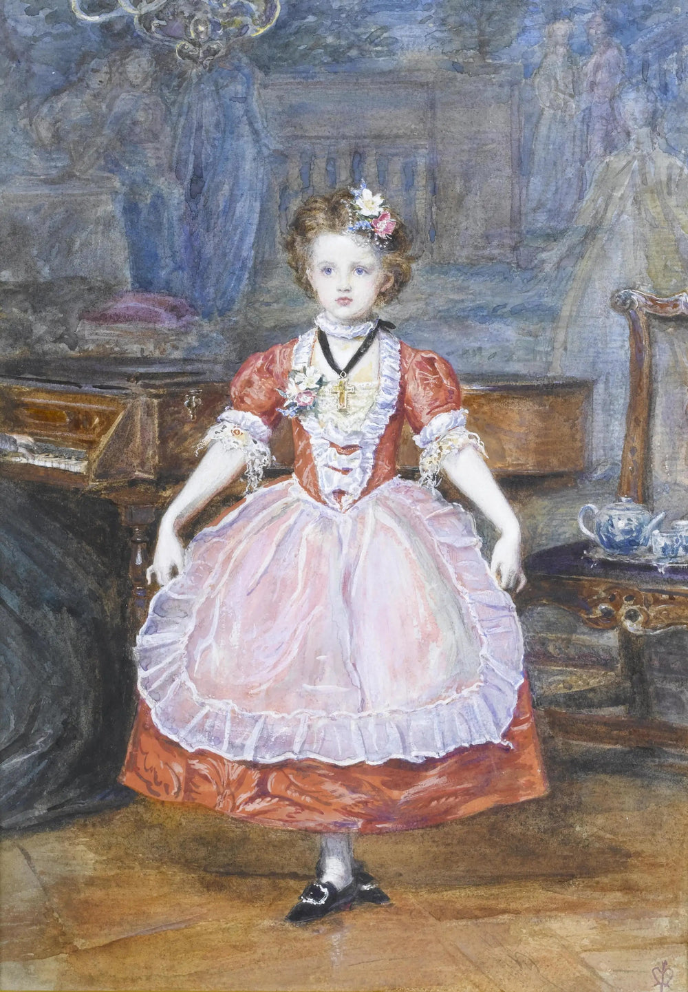 Le Menuet - John Everett Millais - Alpha Reproduction