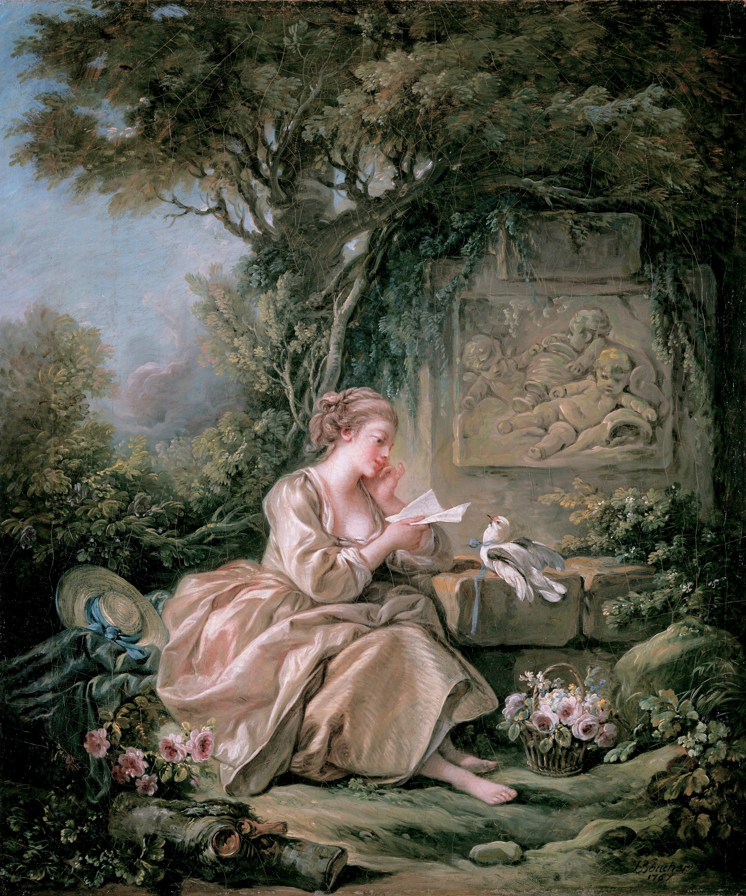 Le messager discret - François Boucher - Alpha Reproduction