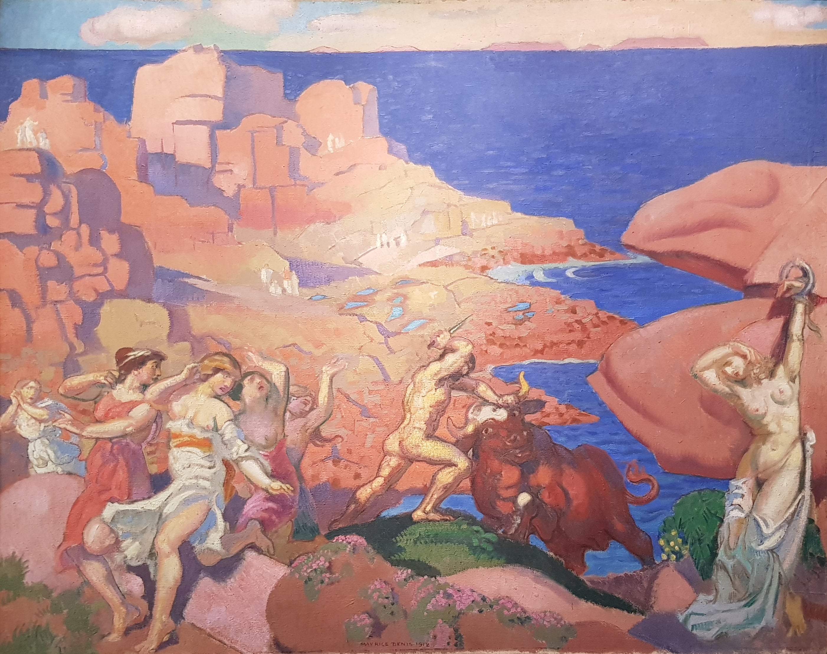Le Minotaure - Maurice Denis image 1 copie de tableau peinte à la main