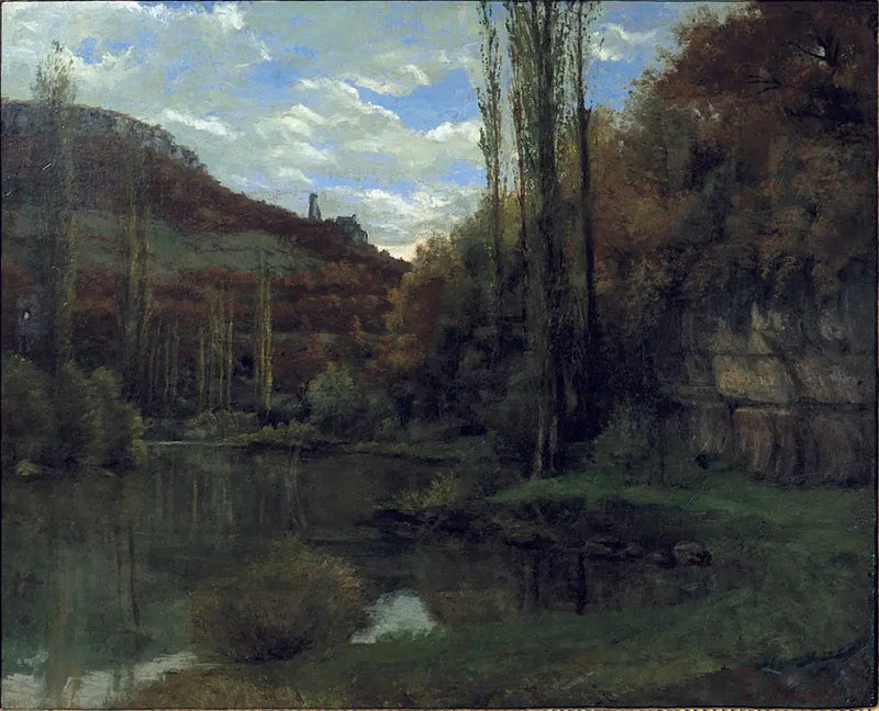Зеркало де Ссей - Гюстав Курбе