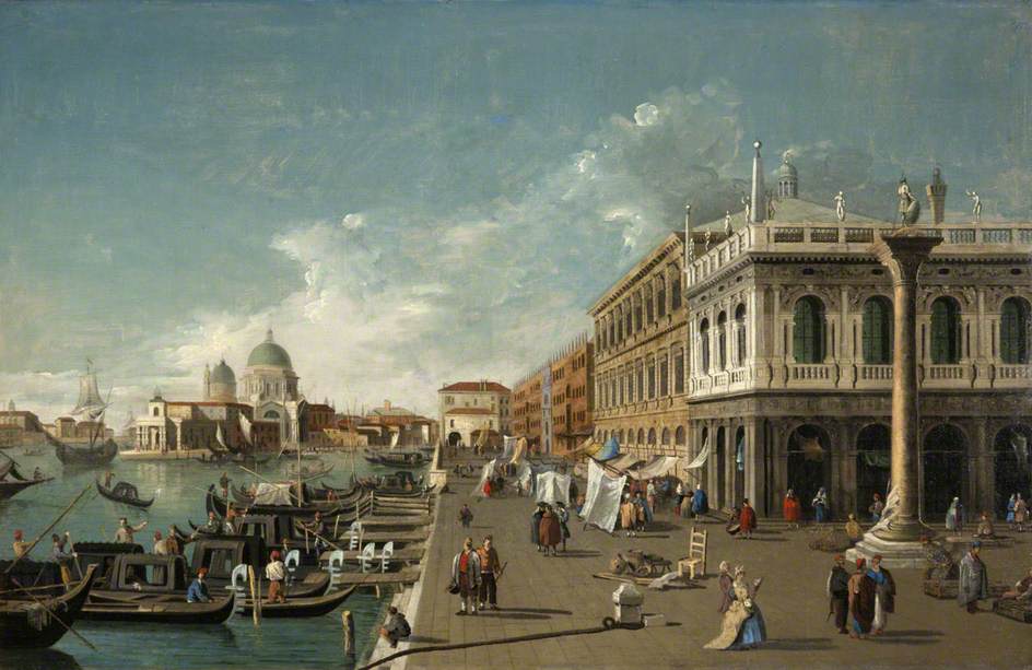 Le Molo Venise - Canaletto - Alpha Reproduction