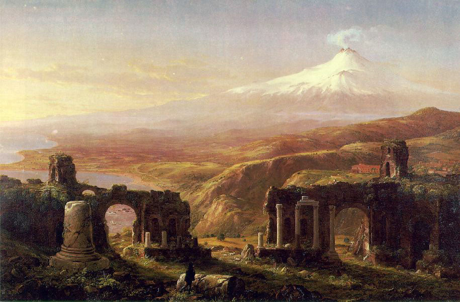 Le mont Etna depuis Taormine - Thomas Cole - Alpha Reproduction