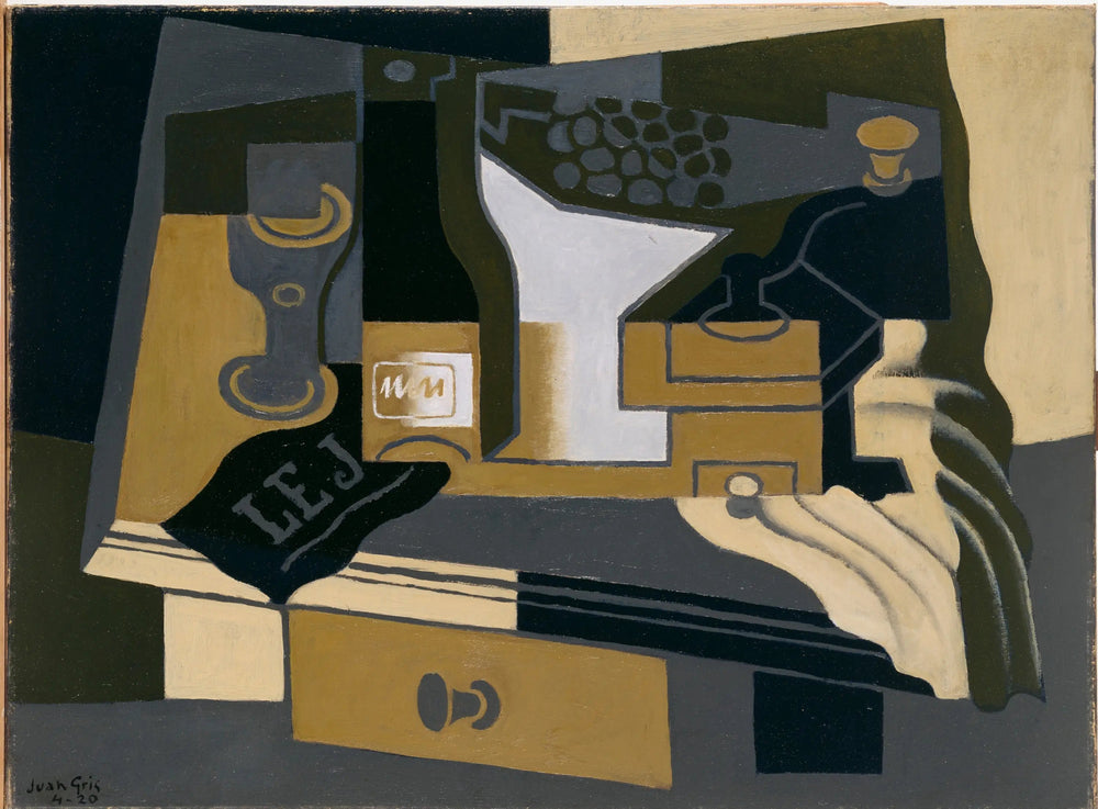 Le moulin à café - Juan Gris - Alpha Reproduction