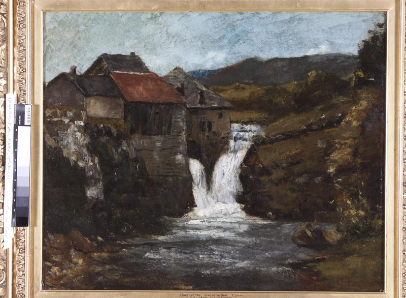 Мельница Орбе - Гюстав Курбе