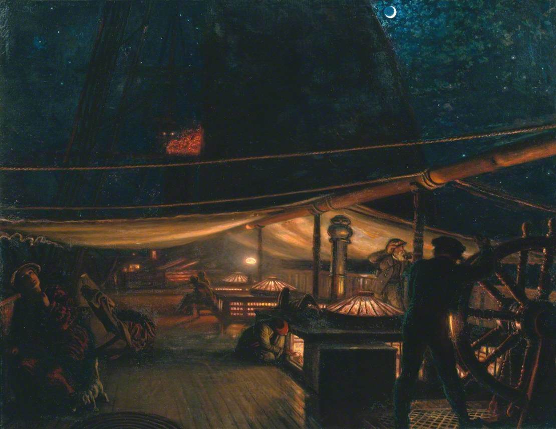 Le navire - William Holman Hunt - Alpha Reproduction