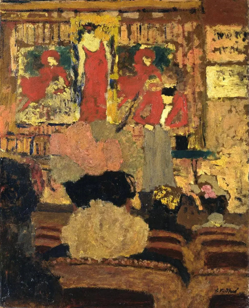 Le Numéro d'illusionniste - Édouard Vuillard image 1 copie de tableau peinte à la main