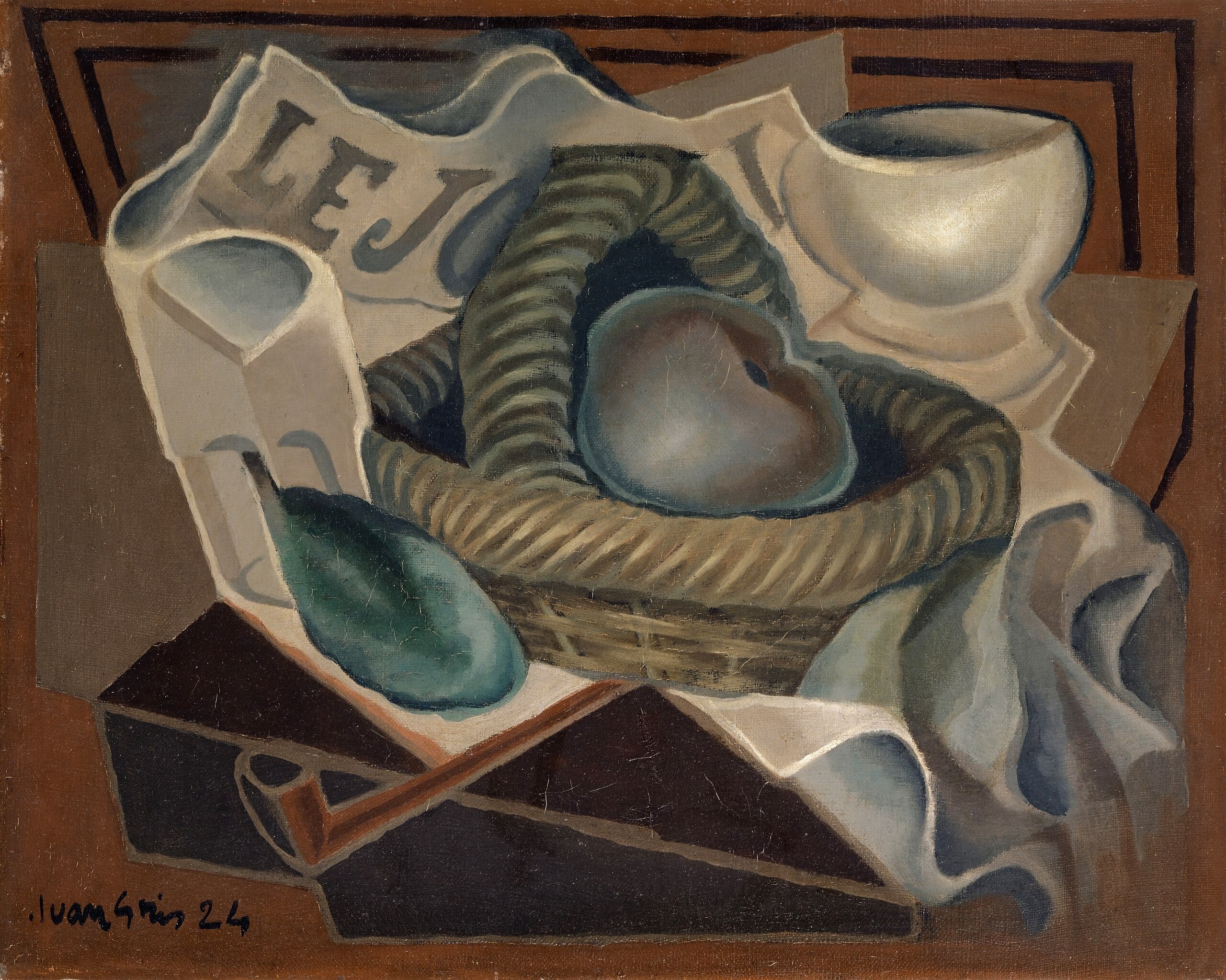 Le panier - Juan Gris - Alpha Reproduction