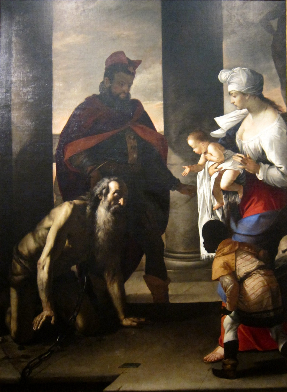 Le pardon de saint Jean Chrysostome - Mattia Preti - Alpha Reproduction