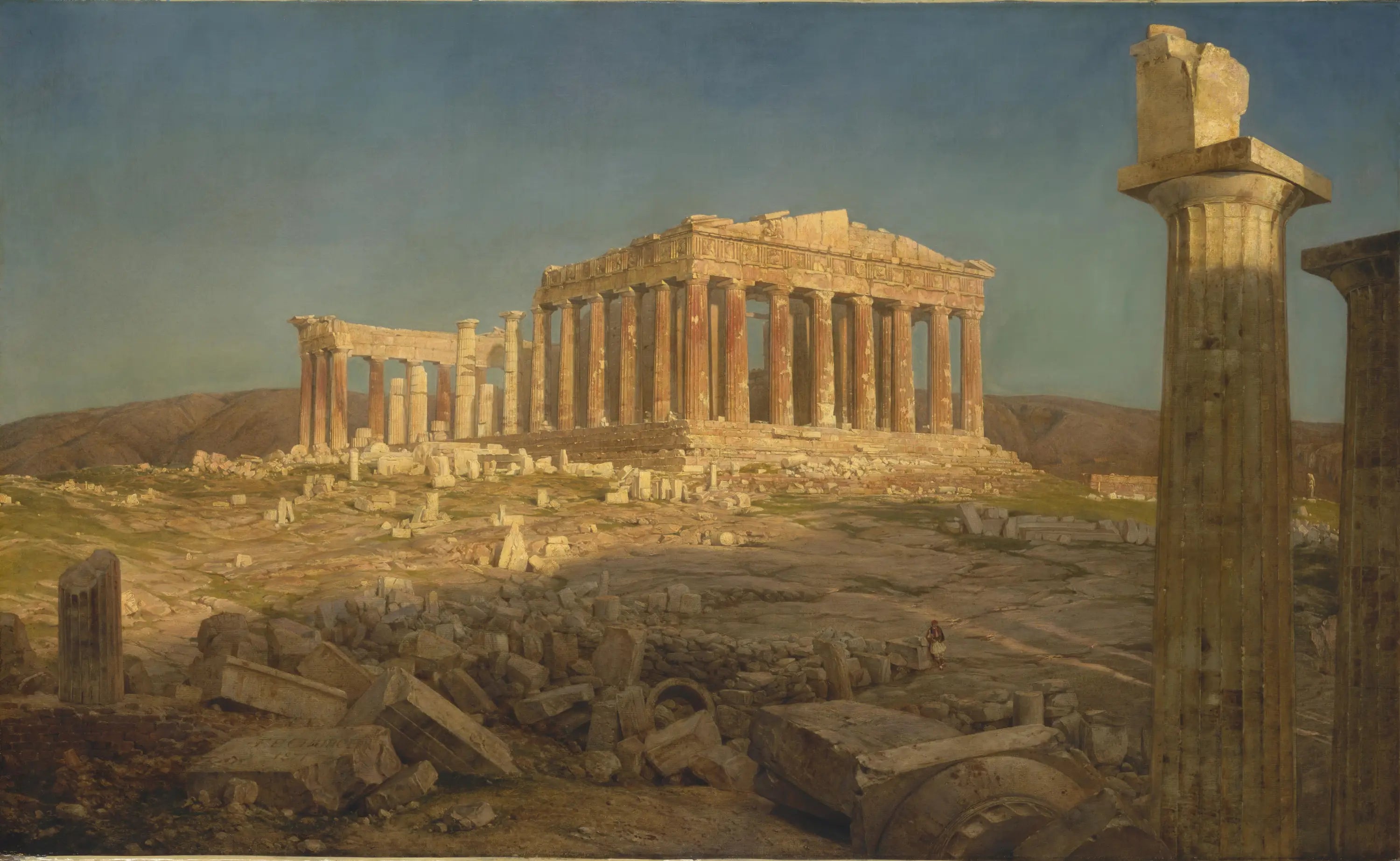 Le Parthénon - Frederic Edwin Church - Alpha Reproduction