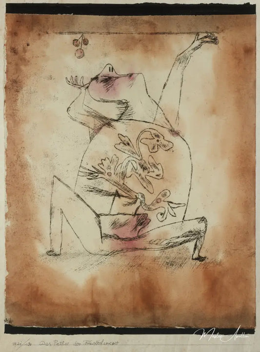 Le pathos de la fertilité - Paul Klee - Reproductions de tableaux et peintures haut de gamme