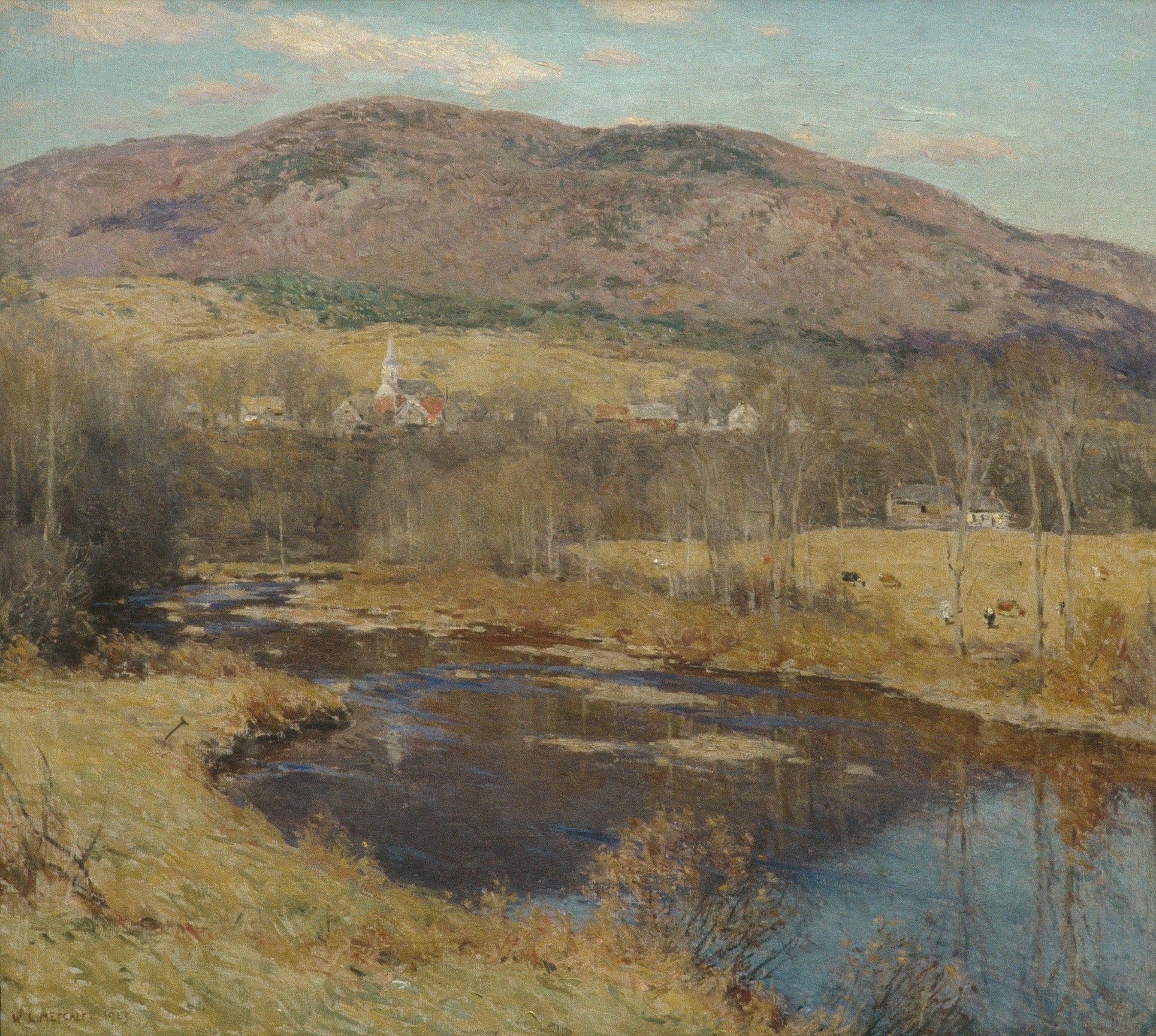 Le pays du Nord - Willard Metcalf - Alpha Reproduction
