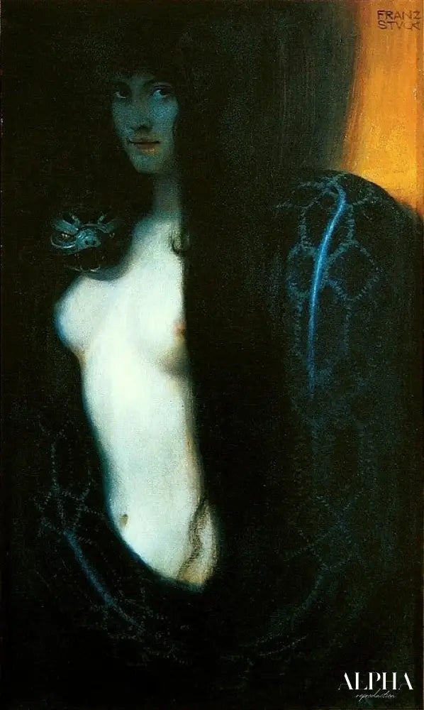 Le Péché - Franz von Stuck Reproductions de tableaux à la peinture à l’huile