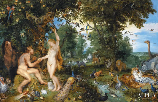 Le Péché originel - Peter Paul Rubens - Reproductions de tableaux et peintures haut de gamme