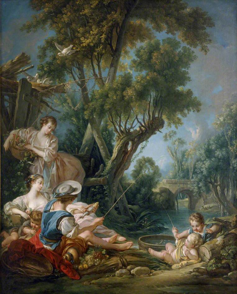 Le pêcheur - François Boucher - Alpha Reproduction