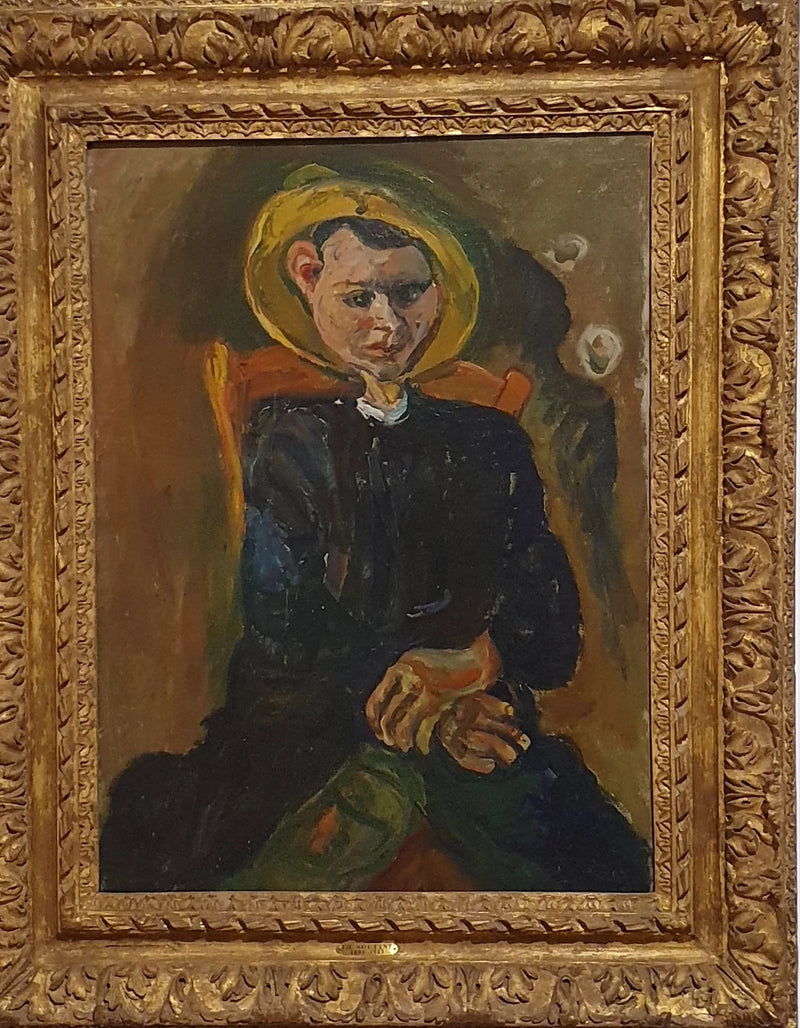 Маленький мальчик в желтой шляпе - Шайм Сутин