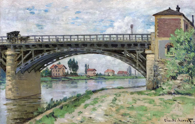 Мост в Аржантёй - Клод Моне