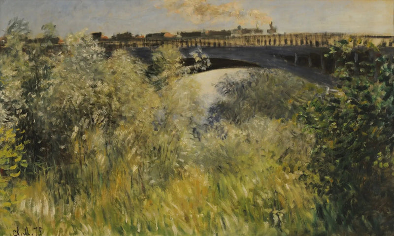 Мост в Шату - Клод Моне