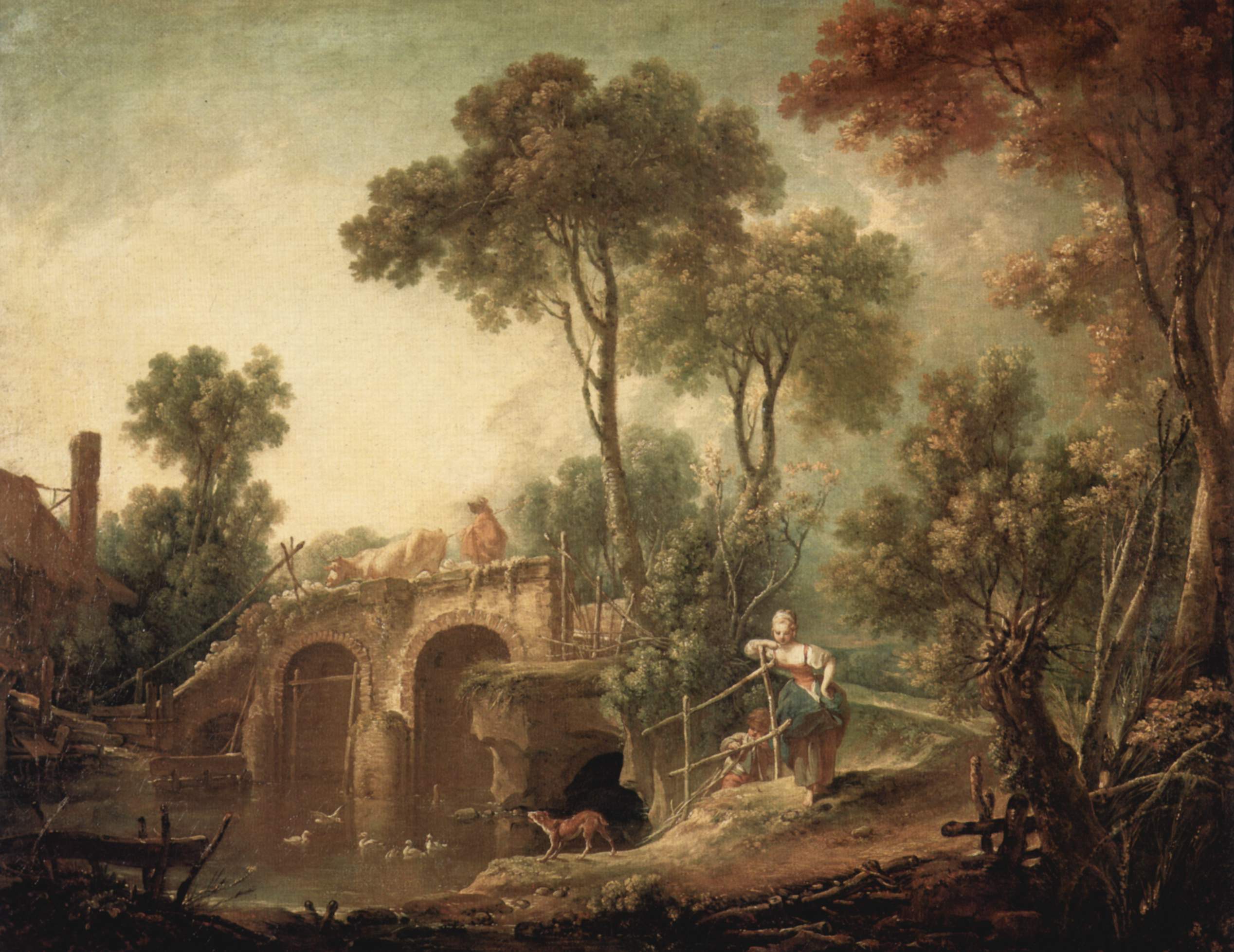 Le Pont - François Boucher - Alpha Reproduction