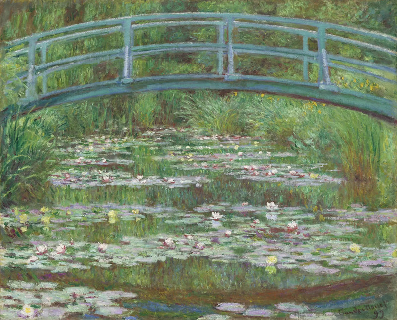 Японский мост – 1899 – Клод Моне