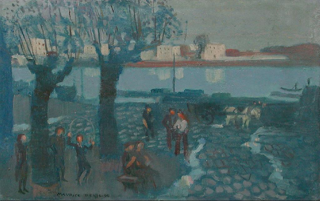 Le Port du Pecq - Maurice Denis image 1 reproduction artisanale de tableau