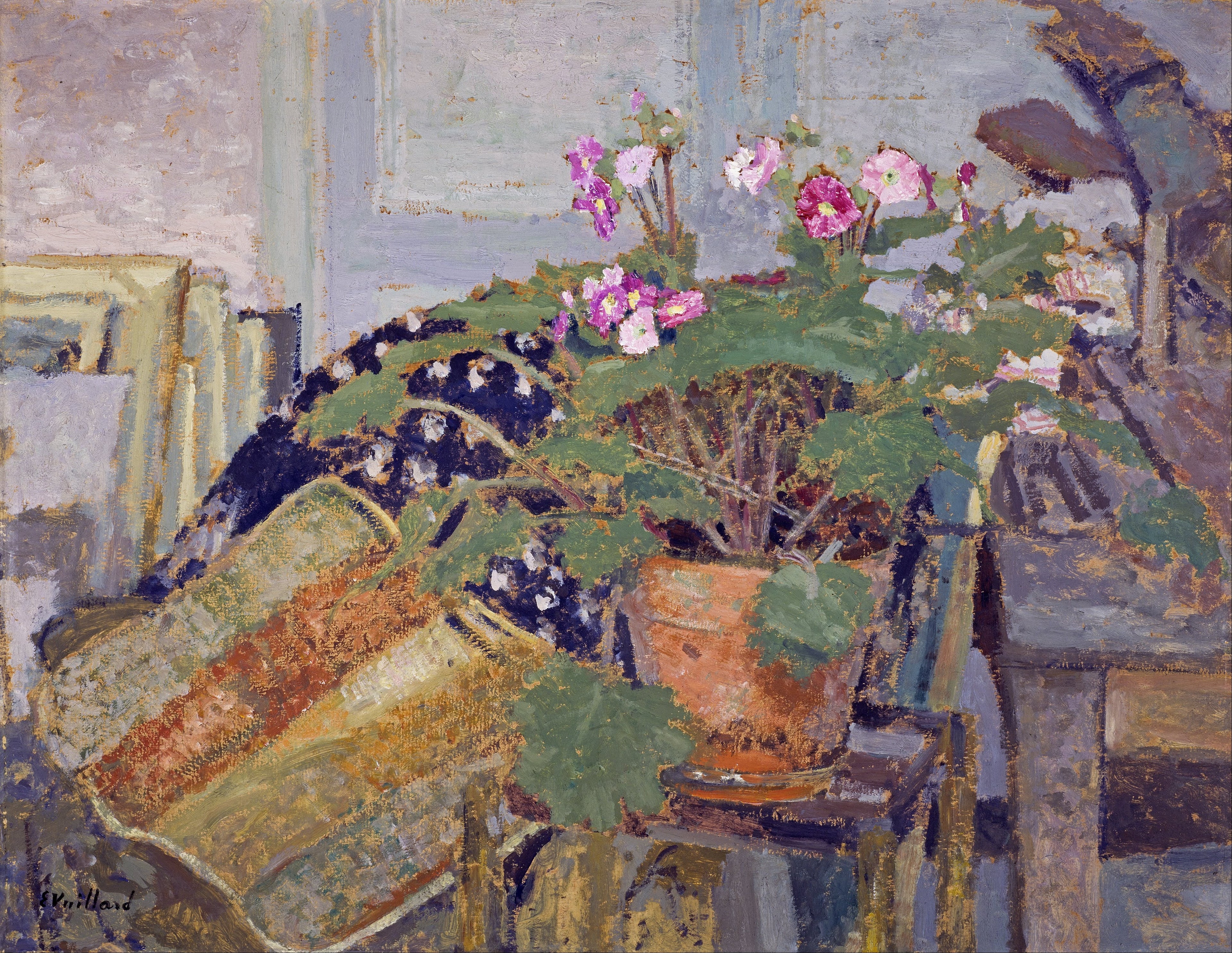 Le Pot de fleurs - Édouard Vuillard - Alpha Reproduction