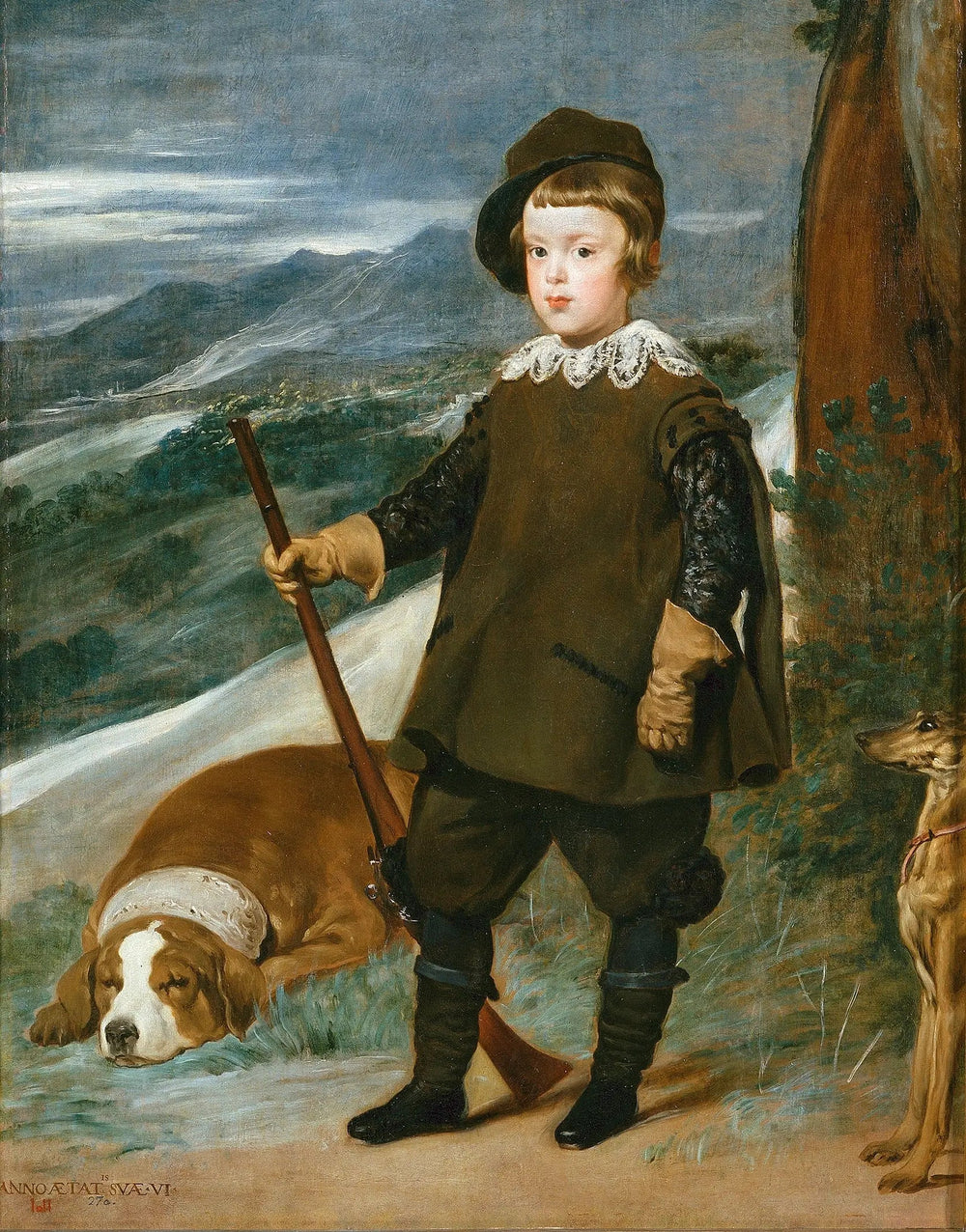 Le Prince Balthazar Carlos chasseur - Diego Velázquez image 1 tableau peint à l’huile sur toile