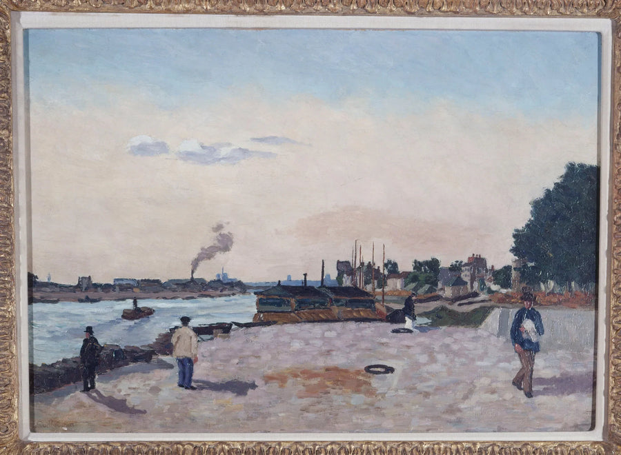 набережная Бёрси, около 1874 года - Арман Гийом
