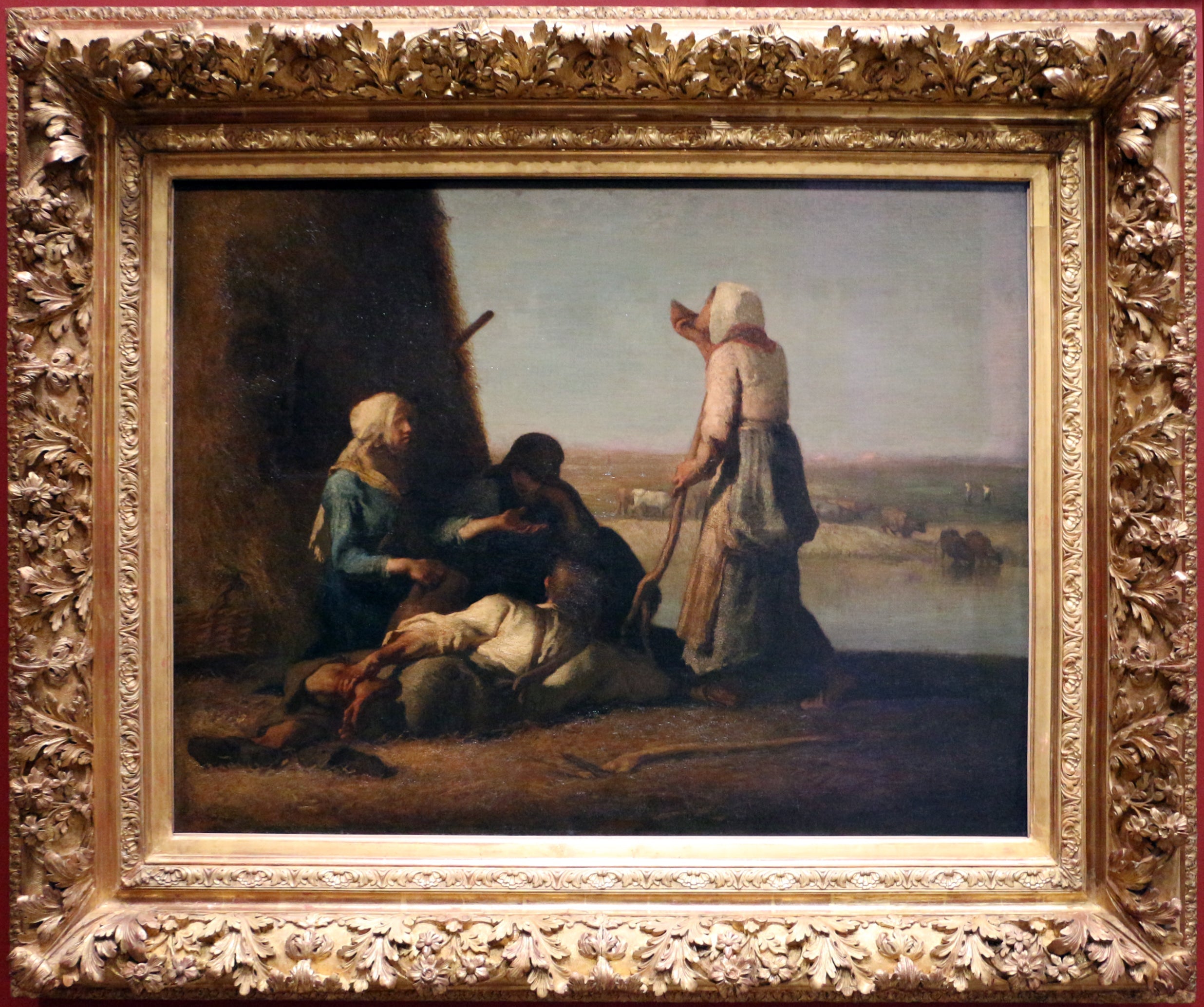 Le Repos des faneurs - Jean-François Millet - Alpha Reproduction
